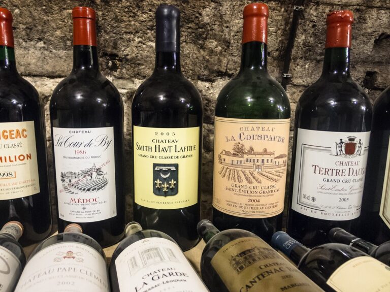 les vins de bordeaux