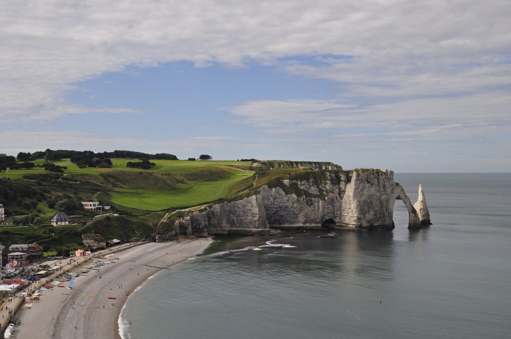 les falaises